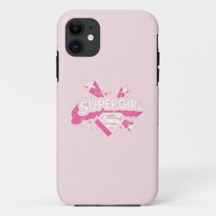 スーパーガールスターズアンドロゴ iPhone 11 ケース