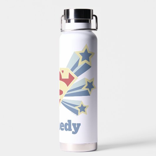 スーパーガールスターズSシールド ウォーターボトル (背面)