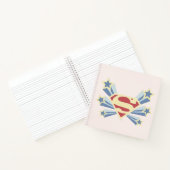 スーパーガールスターズSシールド ノートブック (内部)