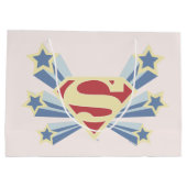 スーパーガールスターズSシールド ラージペーパーバッグ (裏面)