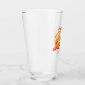 スーパーガールストロンガーこれまで以上にレトログラフィック タンブラーグラス (右)