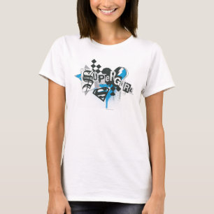 スーパーガールスピルと（ばちゃばちゃ）跳ねる Tシャツ