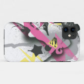 スーパーガールス絵を描プレー Case-Mate iPhoneケース (裏面(横))