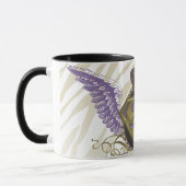 スーパーガールゼブラ印刷 マグカップ (左)