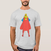 スーパーガールバックビュー Tシャツ (正面)