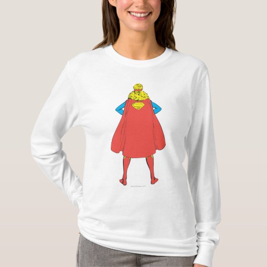スーパーガールバックビュー Tシャツ (正面)