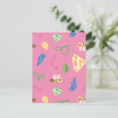 スーパーガールバード&ザハチピンク ポストカード (スタンド正面)