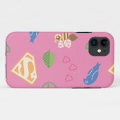 スーパーガールバード&ザハチピンク Case-Mate iPhoneケース (裏面(横))