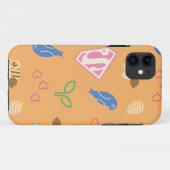 スーパーガールバード&ザビーズオレンジ Case-Mate iPhoneケース (裏面(横))