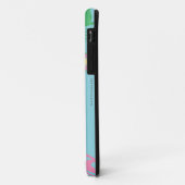 スーパーガールパステルリピートパターン Case-Mate iPhoneケース (裏面/左)