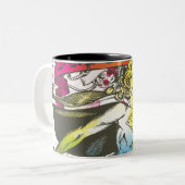 スーパーガールパワー ツートーンマグカップ (正面左)