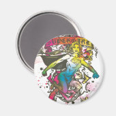 スーパーガールパワー マグネット (正面/裏面)