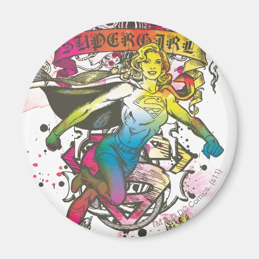 スーパーガールパワー マグネット (正面)