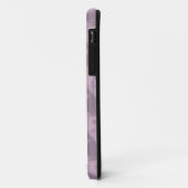 スーパーガールパープルハーフトーンロゴ Case-Mate iPhoneケース (裏面/左)