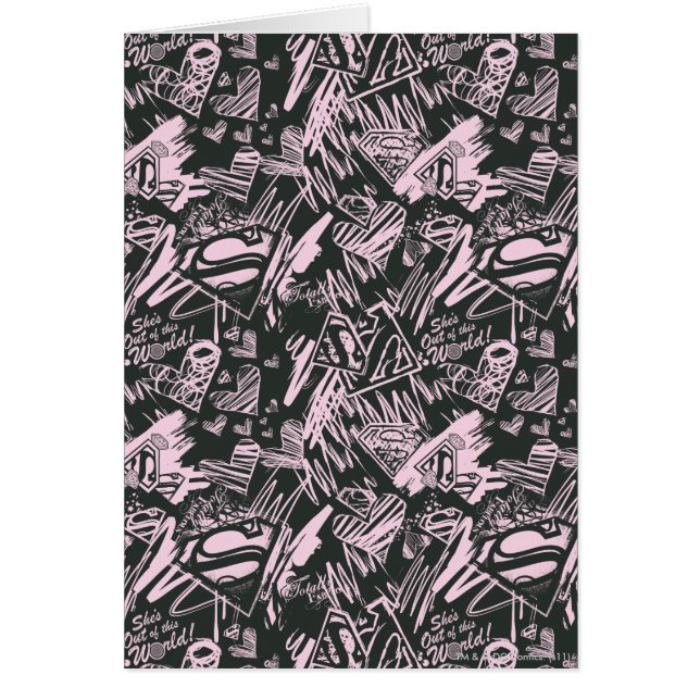 スーパーガールピンクとブラックスクライブル (正面)