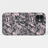 スーパーガールピンクとブラックスクライブル Case-Mate iPhoneケース (裏面(横))