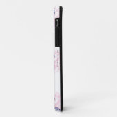 スーパーガールピンクと紫の模様2 Case-Mate iPhoneケース (裏面/左)