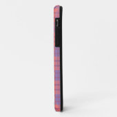 スーパーガールピンクと紫の模様 Case-Mate iPhoneケース (裏面/左)