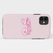 スーパーガールピンクのロゴスターバースト Case-Mate iPhoneケース (裏面(横))