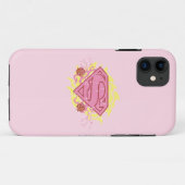 スーパーガールピンクの花 Case-Mate iPhoneケース (裏面(横))