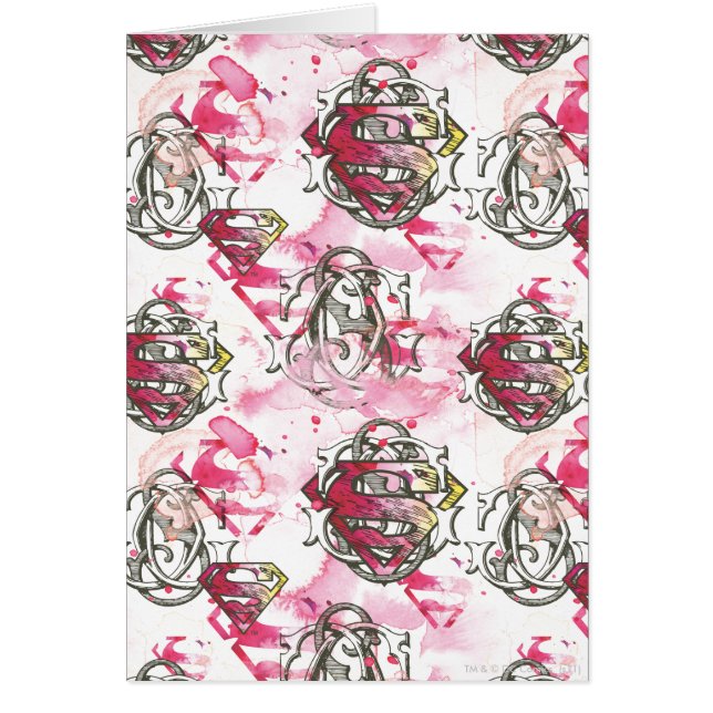 スーパーガールピンクインクパターン (正面)