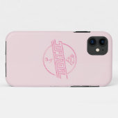 スーパーガールピンク音楽ノート Case-Mate iPhoneケース (裏面(横))