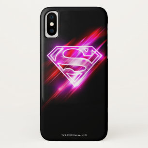 スーパーガールピンク iPhone X ケース