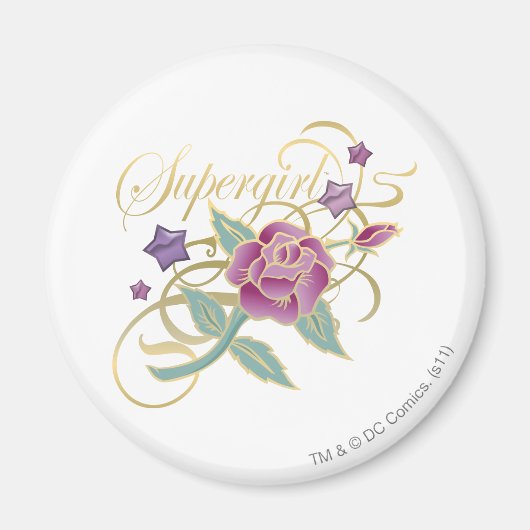 スーパーガールファンシーバラ マグネット (正面)