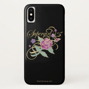 スーパーガールファンシーバラ iPhone X ケース