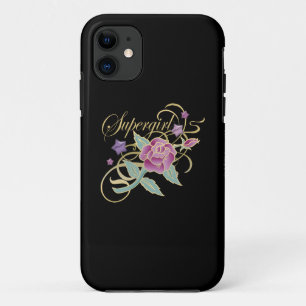 スーパーガールファンシーバラ iPhone 11 ケース