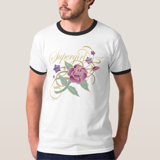 スーパーガールファンシーバラ Tシャツ (正面)