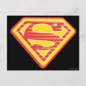 スーパーガールファーアウトロゴ ポストカード (正面)