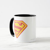 スーパーガールファーアウトロゴ マグカップ (正面左)