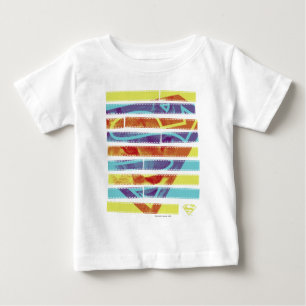 スーパーガールフィルムストリップ ベビーTシャツ