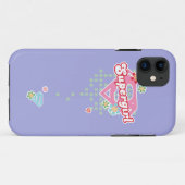 スーパーガールフラワー狂気 Case-Mate iPhoneケース (裏面(横))