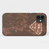 スーパーガールブラウンバード Case-Mate iPhoneケース (裏面(横))
