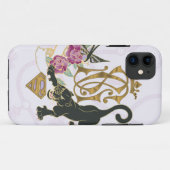 スーパーガールブラックパンサー Case-Mate iPhoneケース (裏面(横))