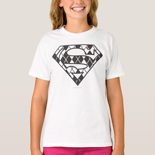 スーパーガールブラックロアーガイルゴ Tシャツ (正面)