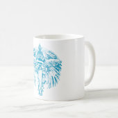 スーパーガールブルーウィングス コーヒーマグカップ (正面右)