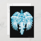 スーパーガールブルーウィングス ポストカード (正面/裏面)