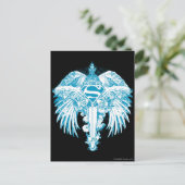 スーパーガールブルーウィングス ポストカード (スタンド正面)