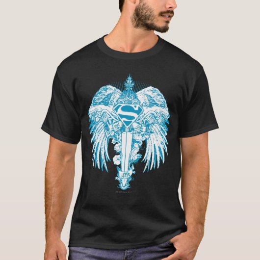 スーパーガールブルーウィングス Tシャツ (正面)