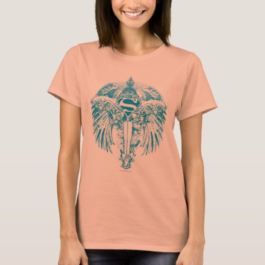 スーパーガールブルーウィングス Tシャツ (正面)