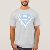 スーパーガールブルーロゴ Tシャツ (正面)