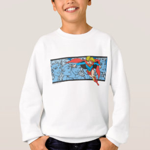 スーパーガールヘッドショット Tシャツ