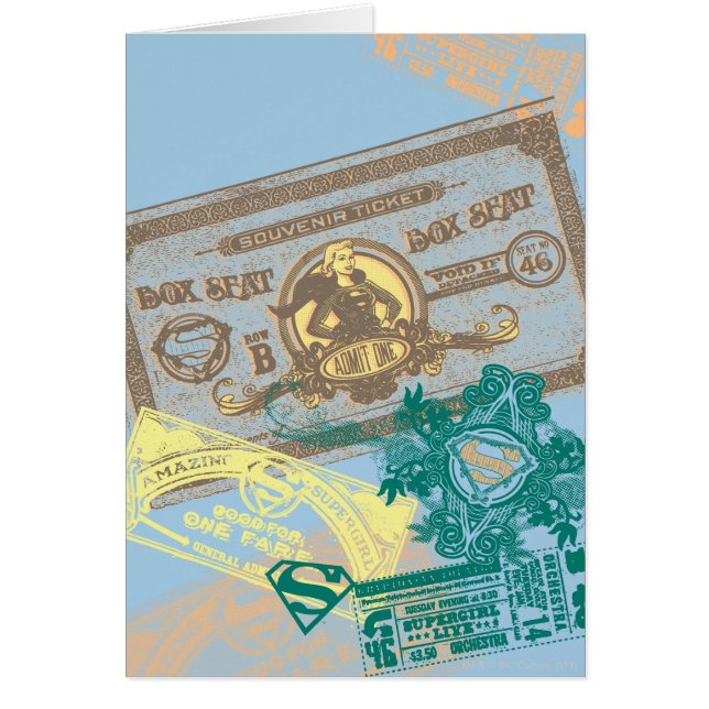 スーパーガールボックスシートブルー (正面)