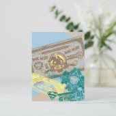 スーパーガールボックスシートブルー ポストカード (スタンド正面)