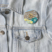 スーパーガールボックスシートブルー 缶バッジ (インサイチュ)