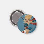 スーパーガールボンシェル マグネット (正面/裏面)