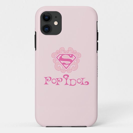 スーパーガールポップ・アートのアイドル Case-Mate iPhoneケース (裏面)